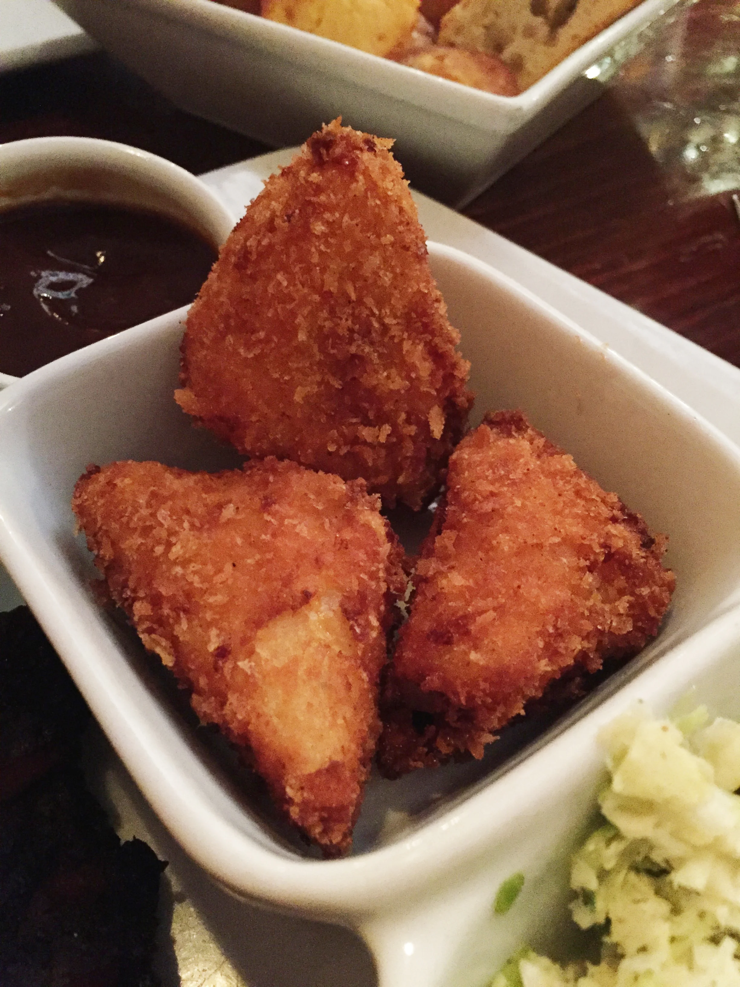 Fried Mac 'N' Cheese!