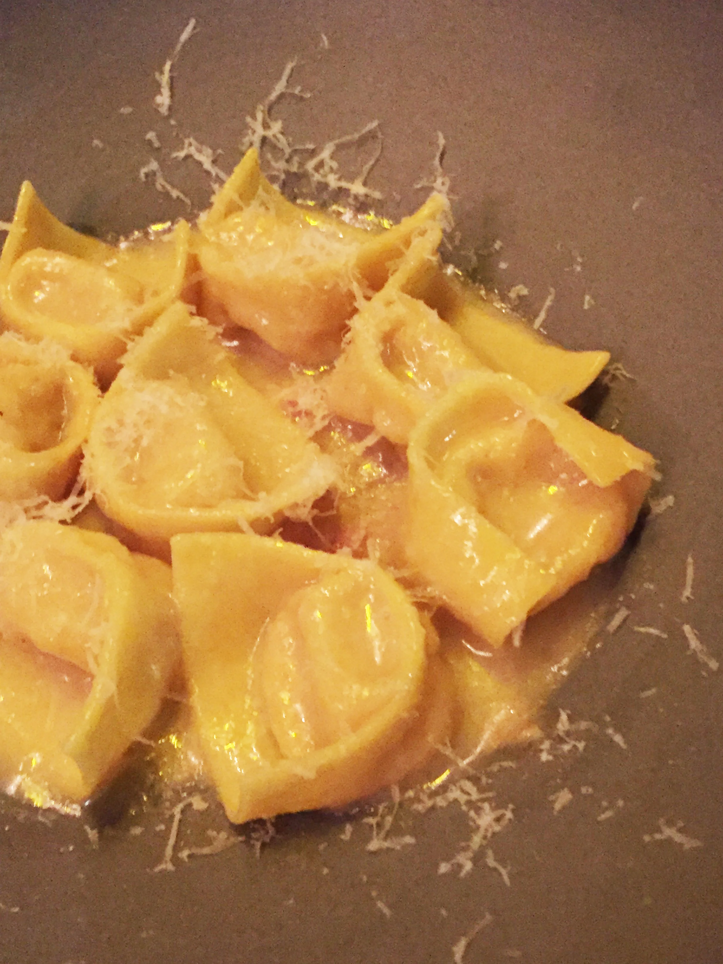 Tortellini in Brodo “al contrario.” 
