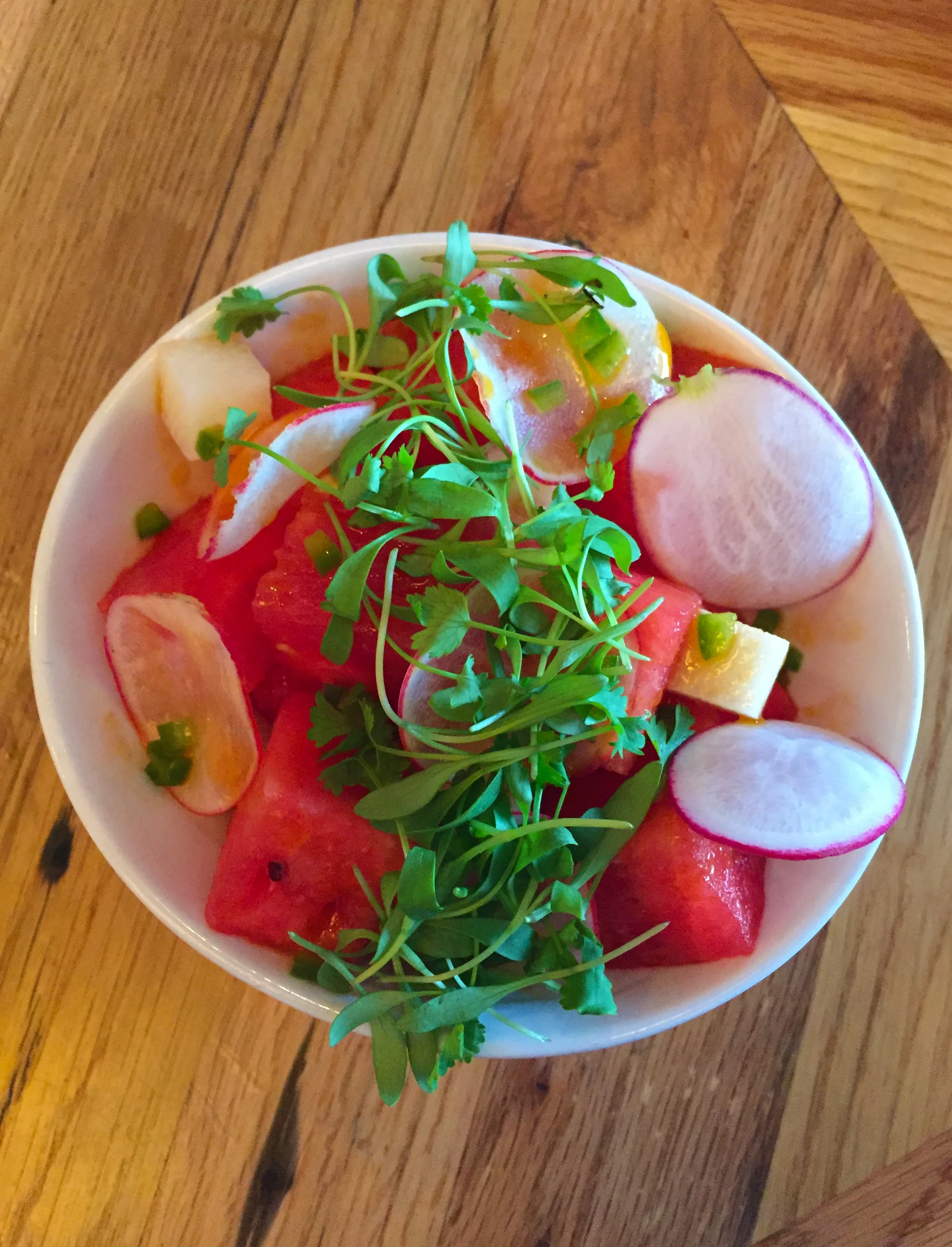 Watermelon Salad.