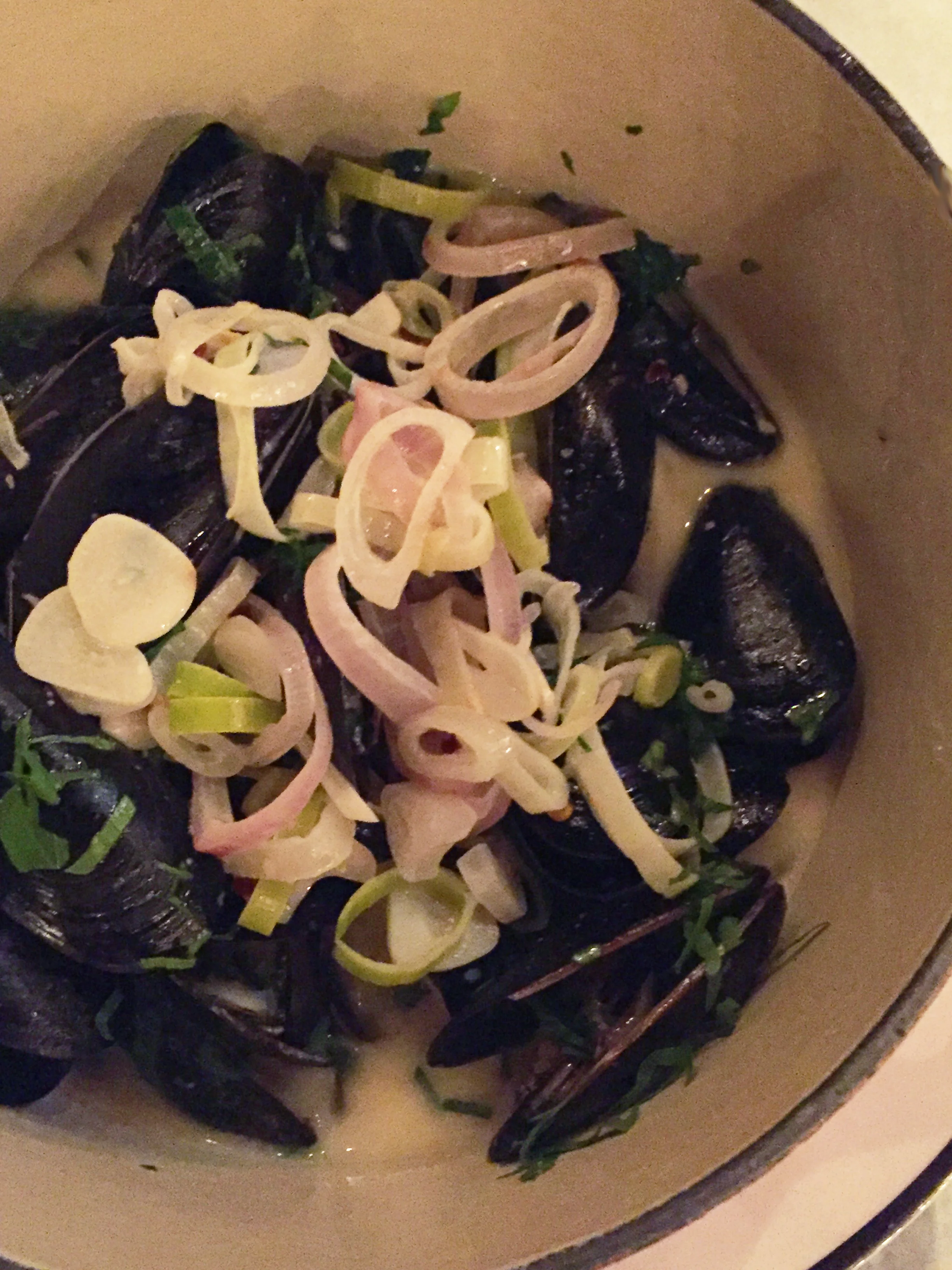 Moules-frites.