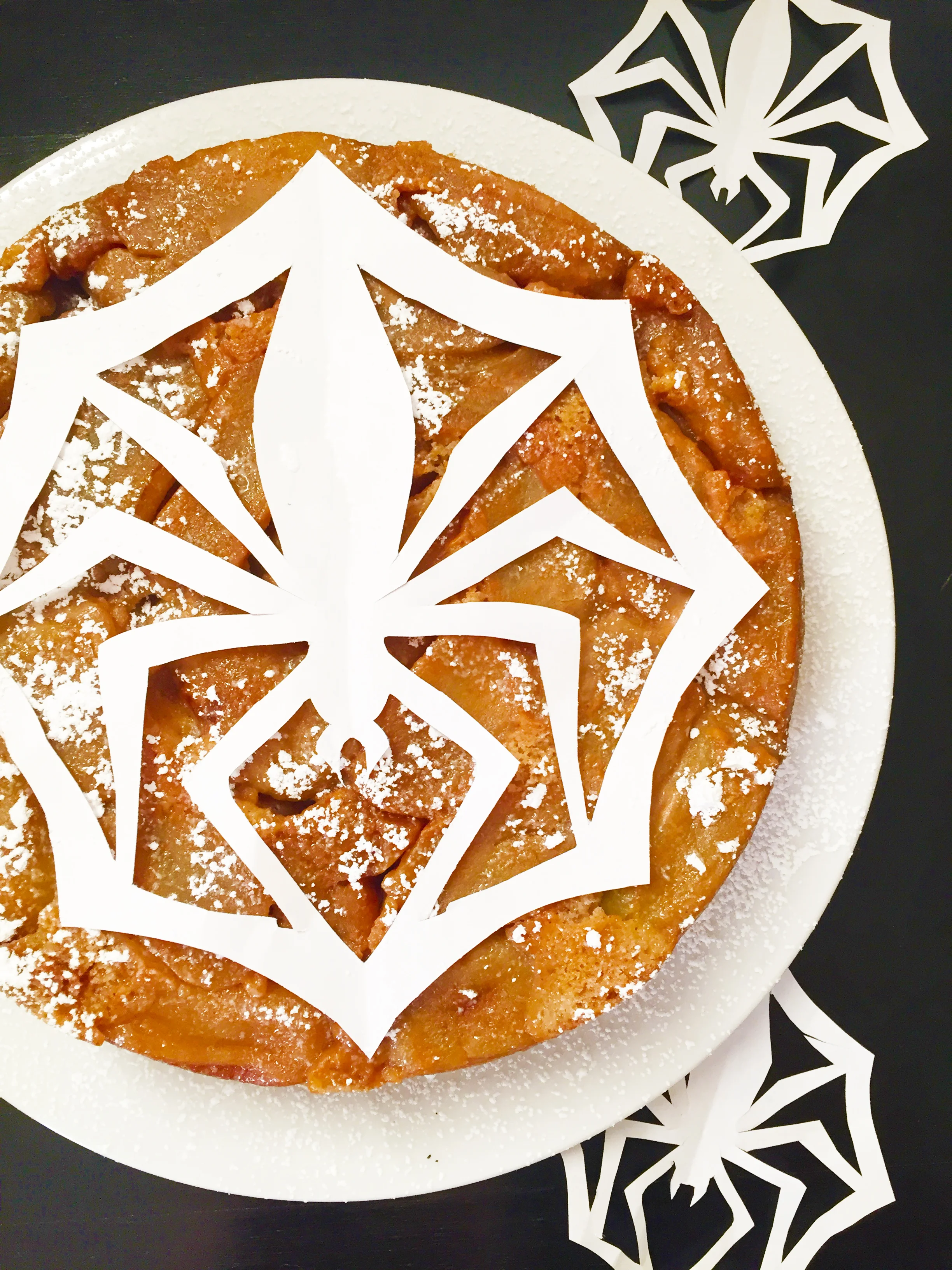 Winter Spice Cake with Caramelized Apple Topping