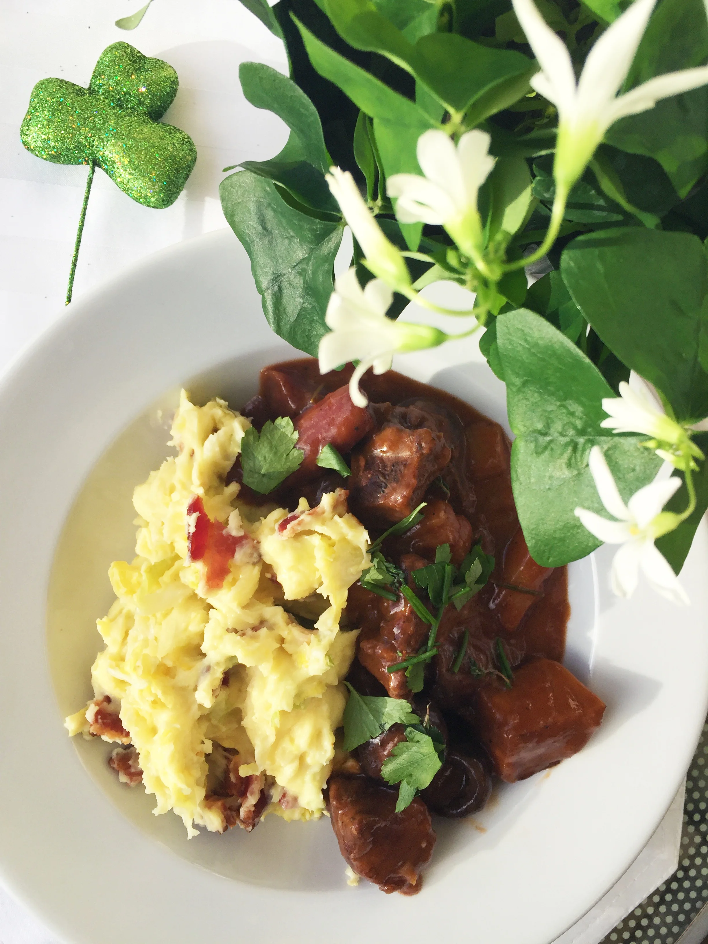 Lamb Stew with Colcannon
