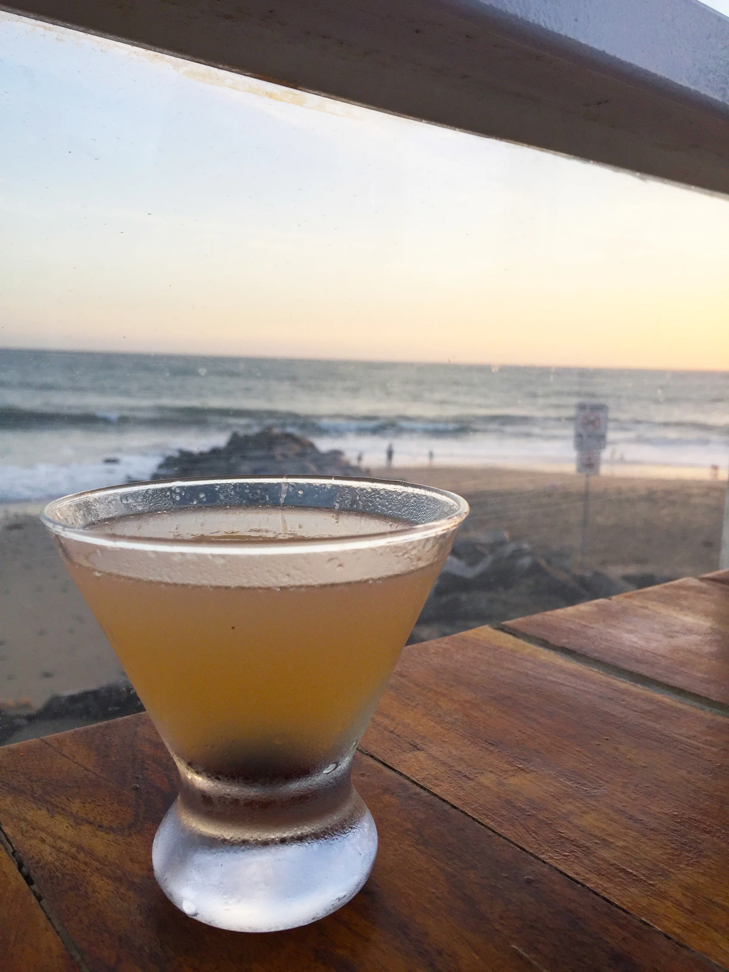 Hemingway Daiquiri with Cruzan rum, lime juice, grapefruit juice, and maraschino luxardo.