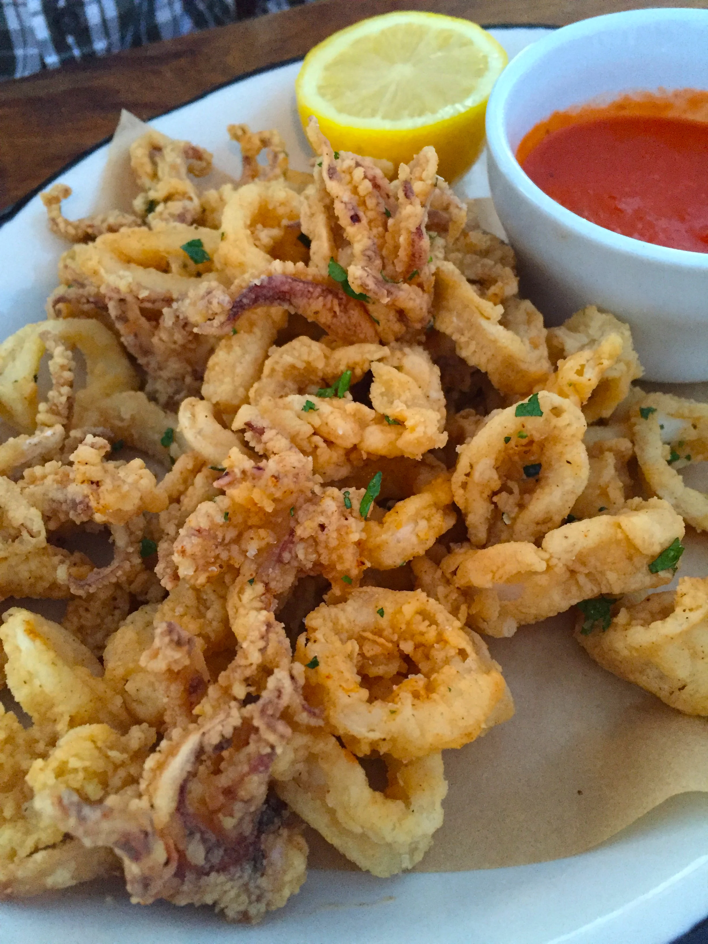 Crispy Calamari.
