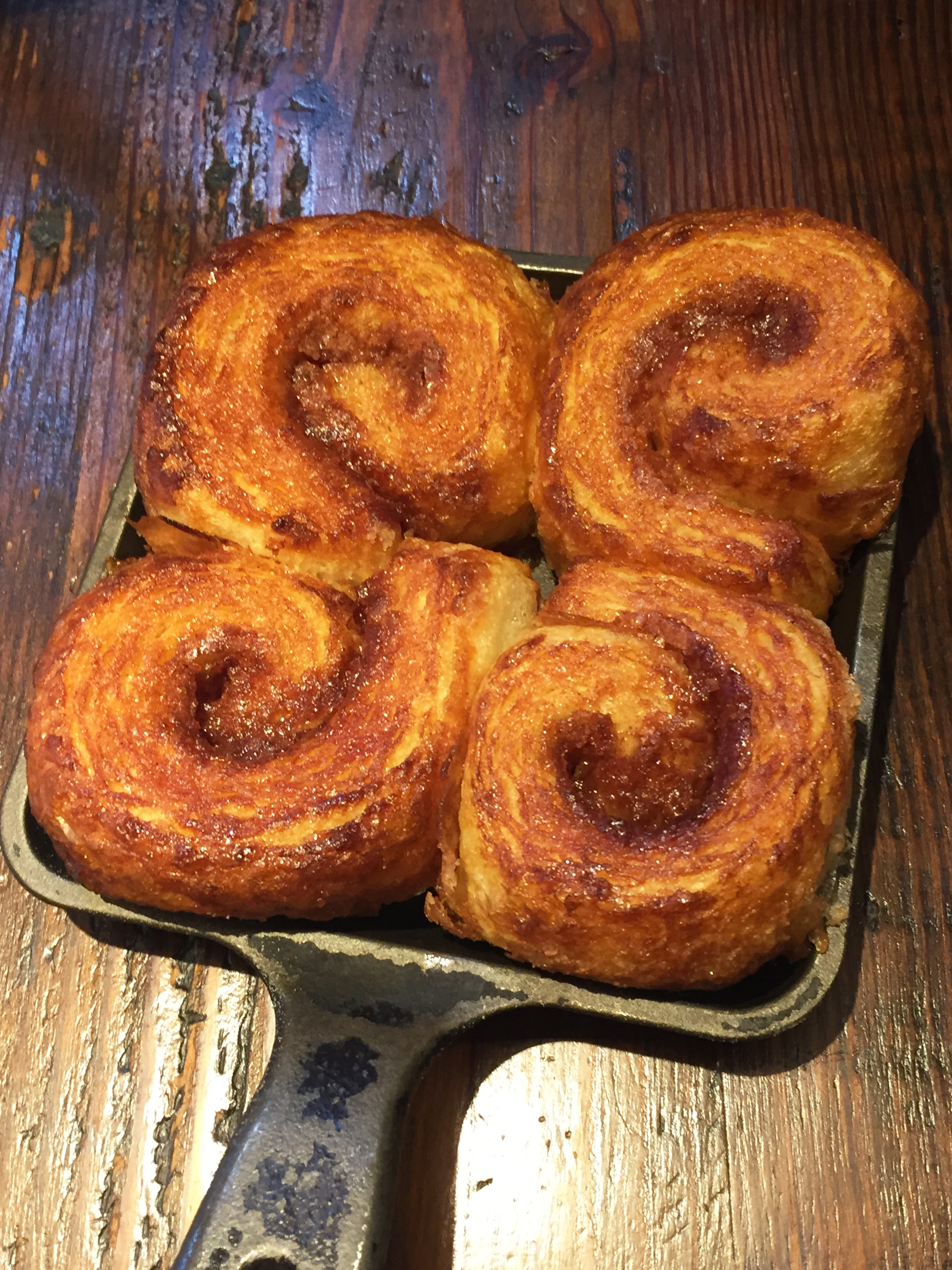 Kouign-amann cinnamon rolls