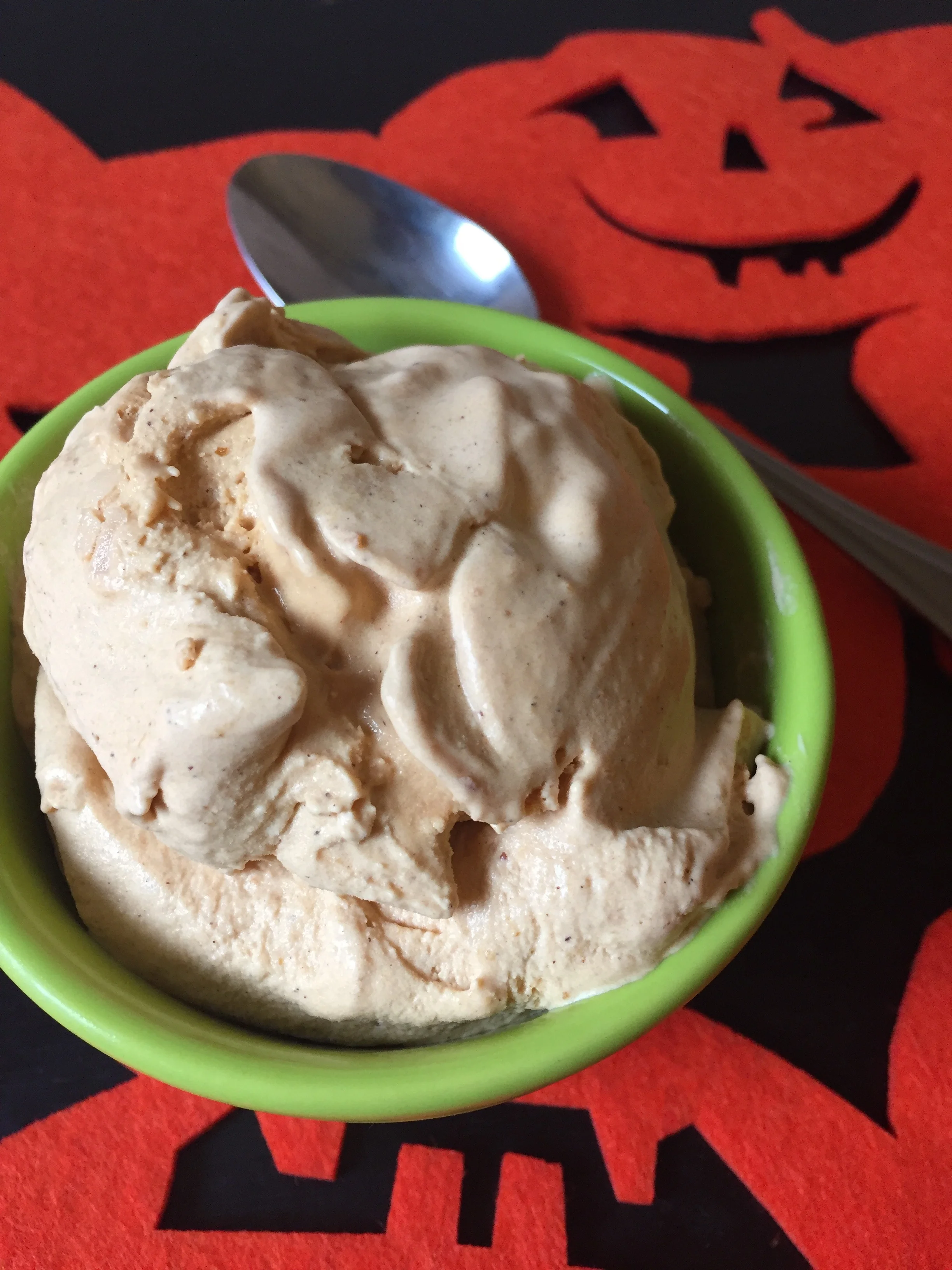 No-Churn Pumpkin Ice Cream