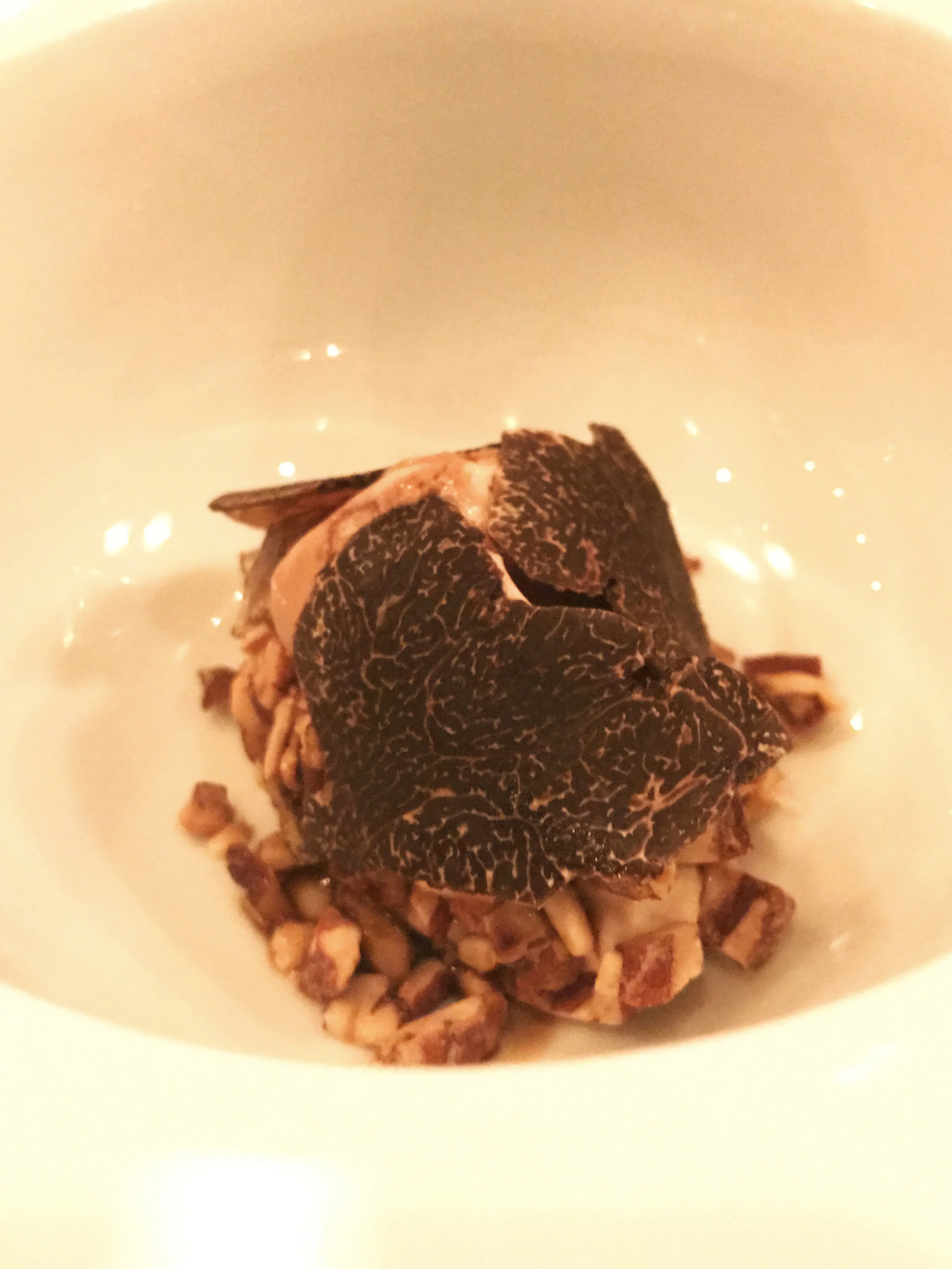 Foie Gras Royale with maple sherry and pecans
