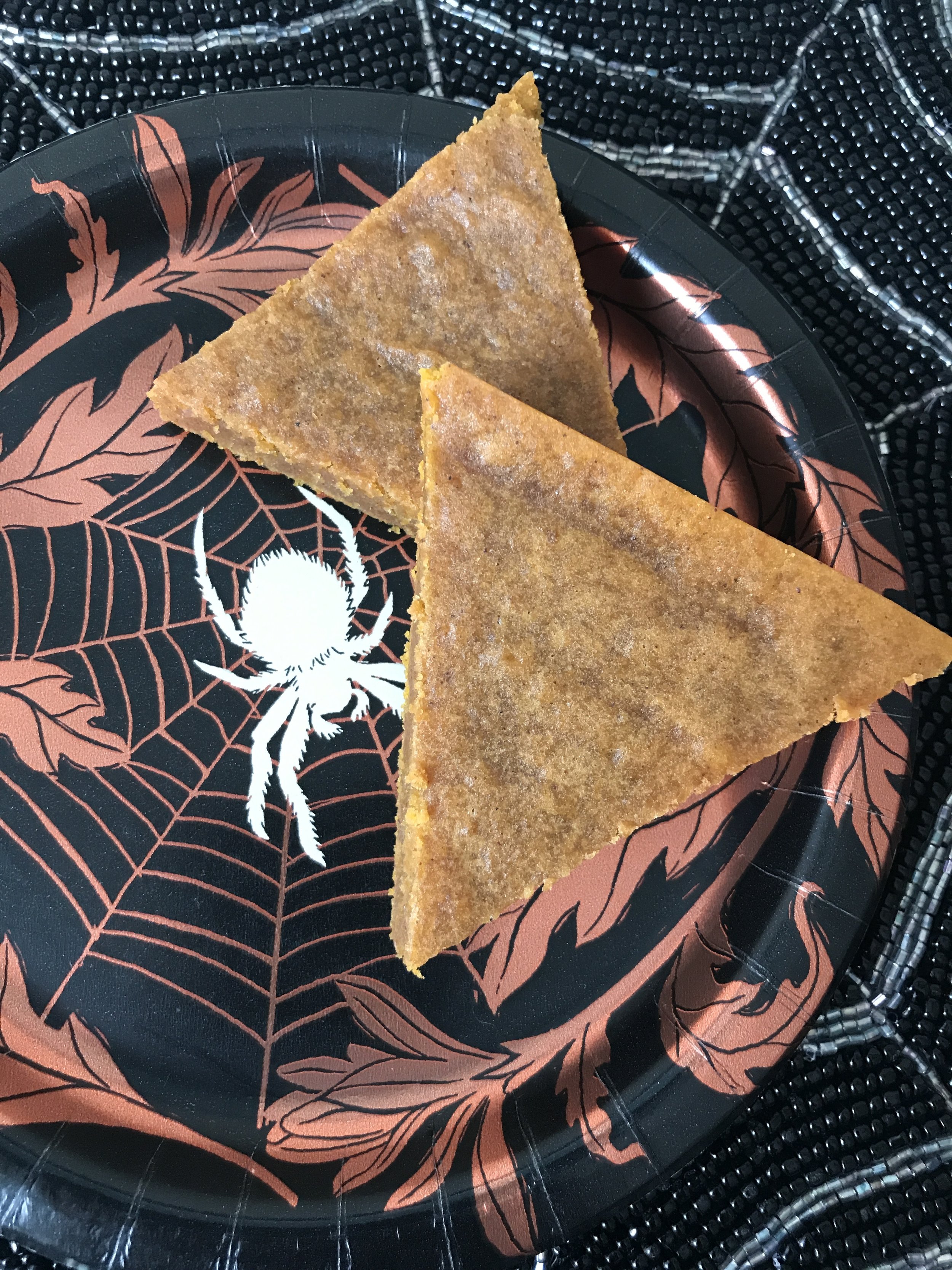 Pumpkin Blondies