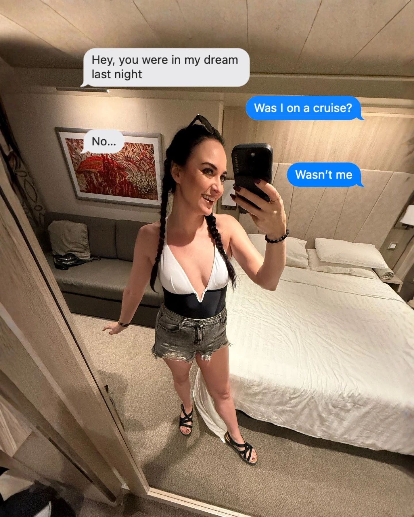 Cruise Christina transcends every level of consciousness.