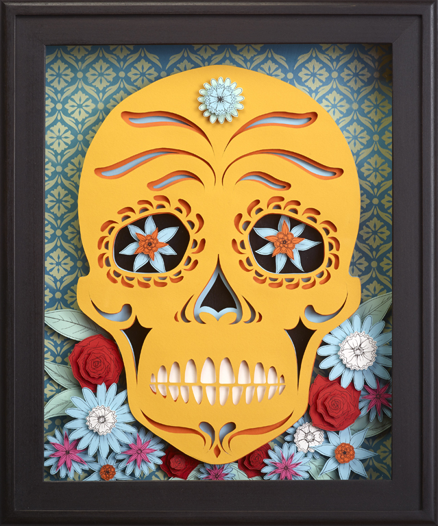 Sugar Skull (light box) #5