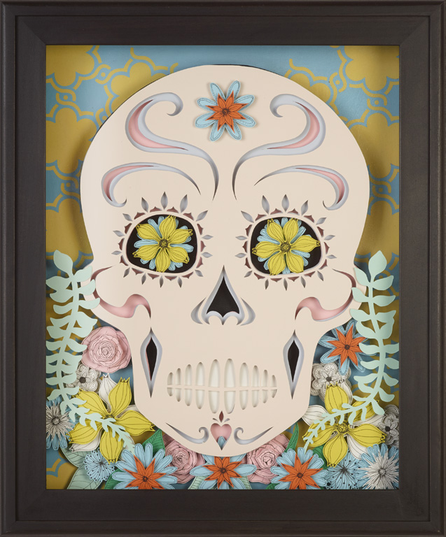 Sugar Skull (light box) #6