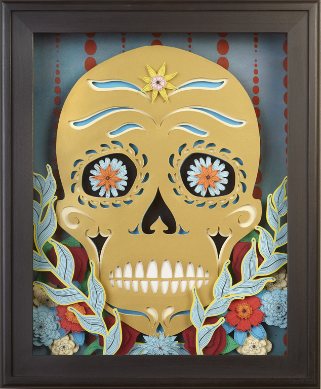 Sugar Skull (light box) #7