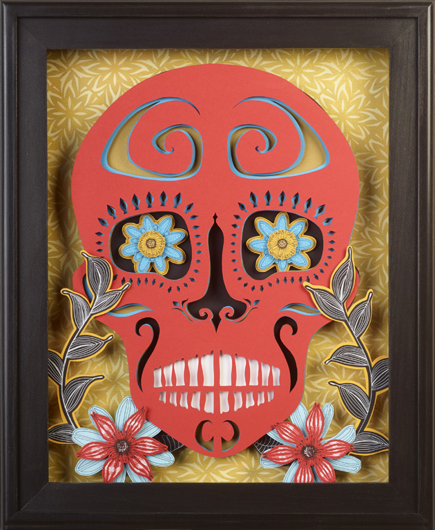 Sugar Skull (light box) #9