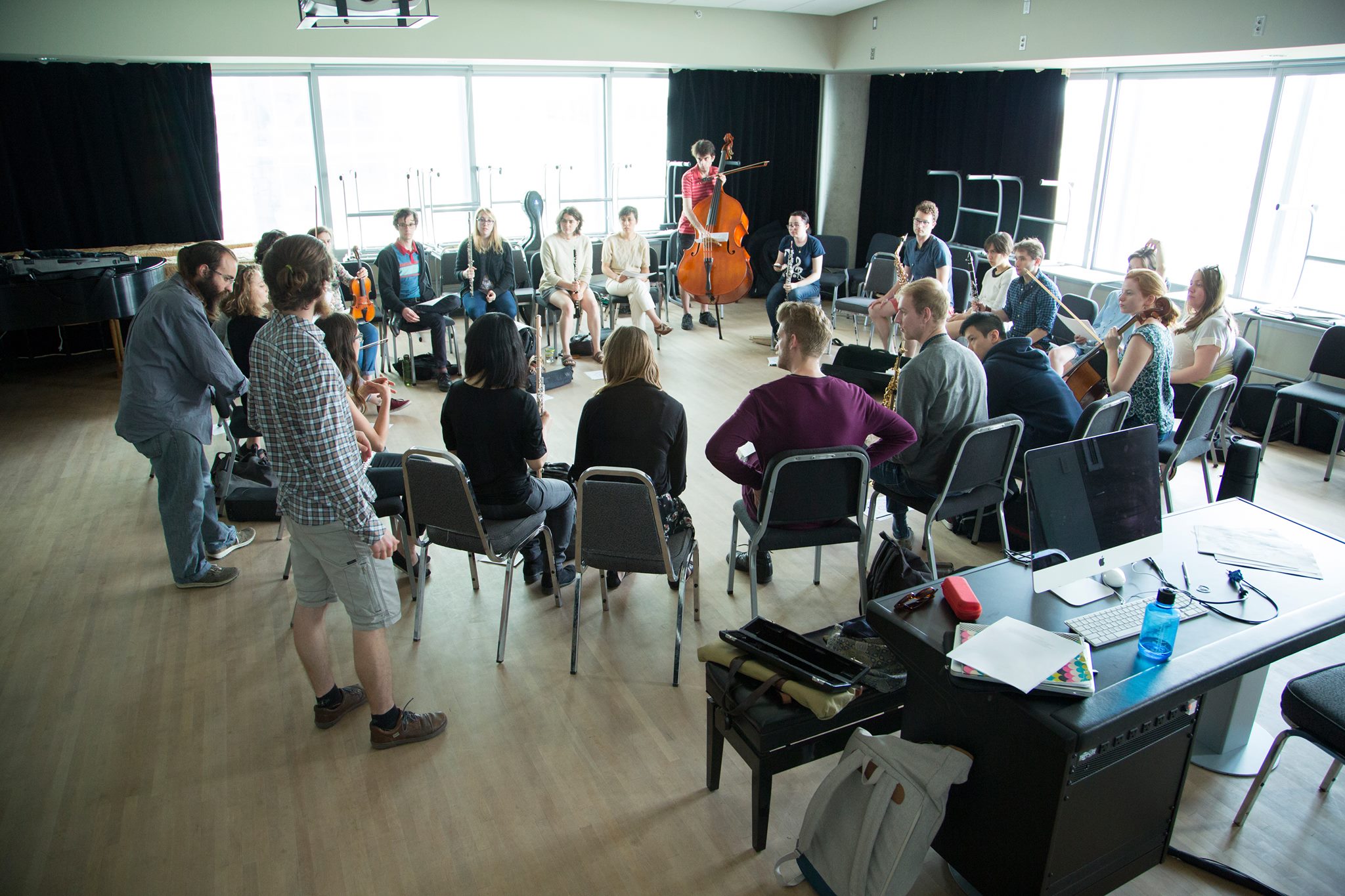  2016 Montreal Contemporary Music Lab Improvisation Workshop 
