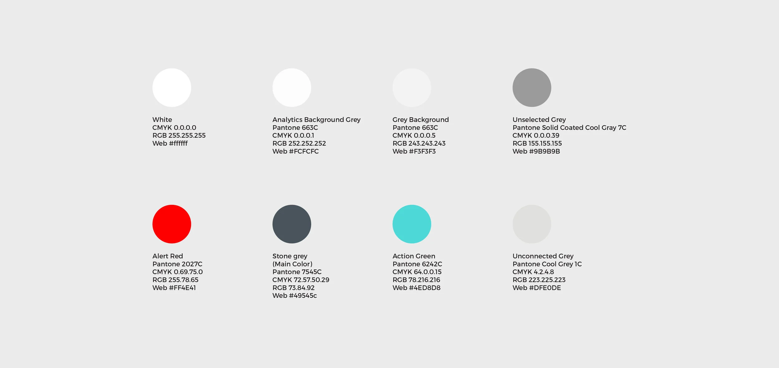 app UI color set