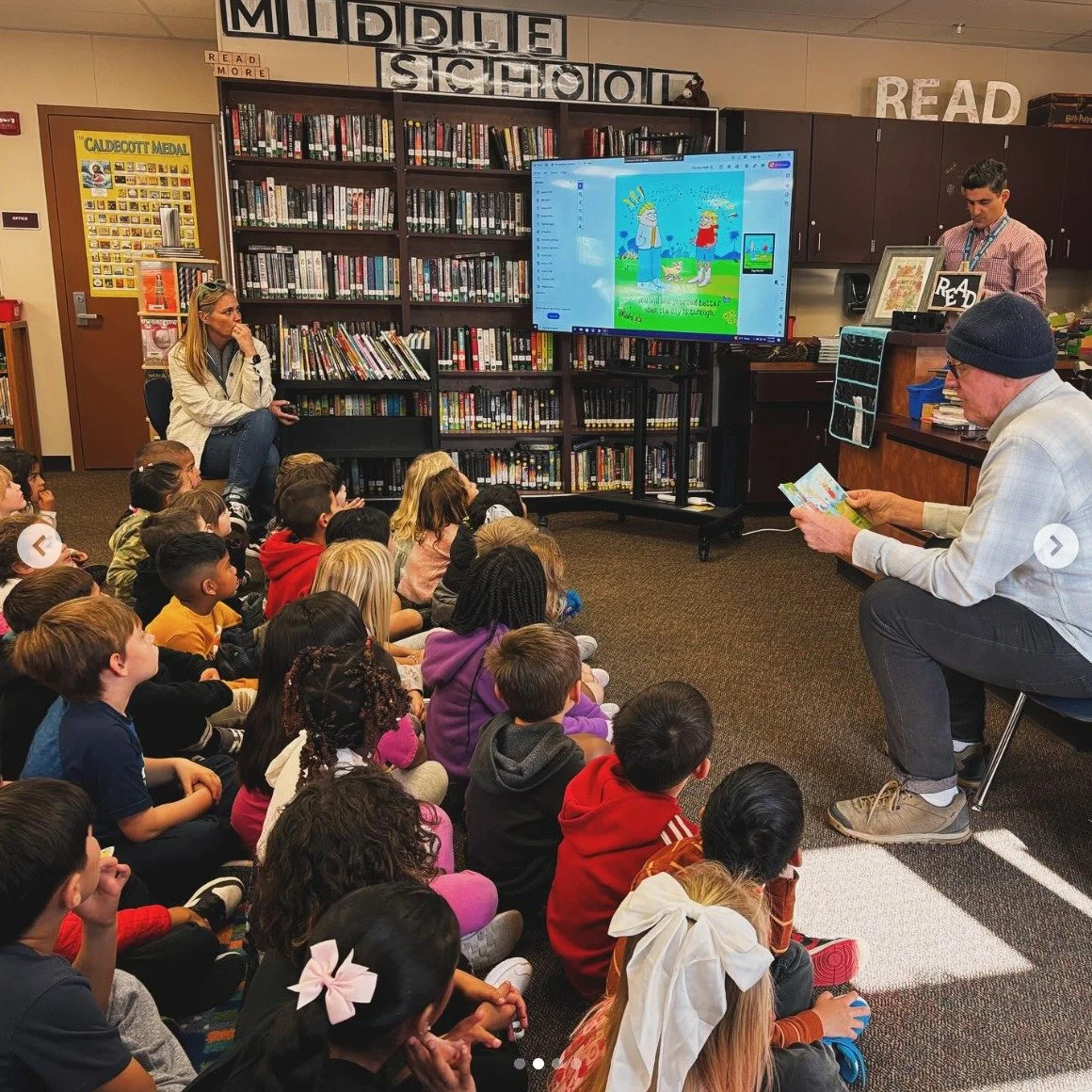&quot;Oside USD in a Minute&quot; celebrates The Varmits being read at Santa Margarita School.

https://www.youtube.com/watch?si=ZVu_7Xkt5p7MW_z3&amp;fbclid=IwY2xjawIZ2WVleHRuA2FlbQIxMAABHdm4Xhw-l6IKnLt0A_bl7xQM0_jMqFNmYphS1n3_aPKqoZS3LtdPgaJ57w_aem_
