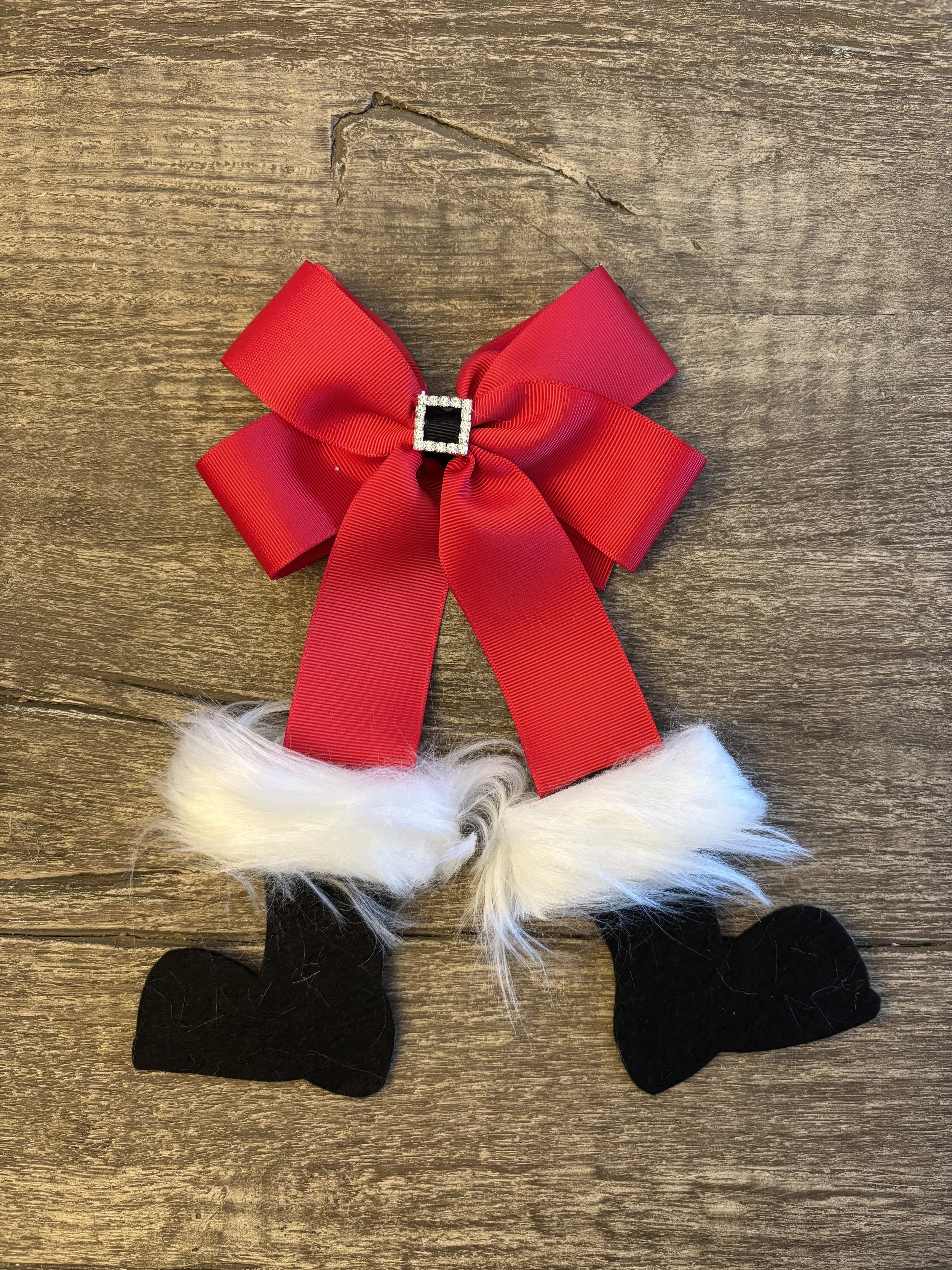 Santa Character Bow