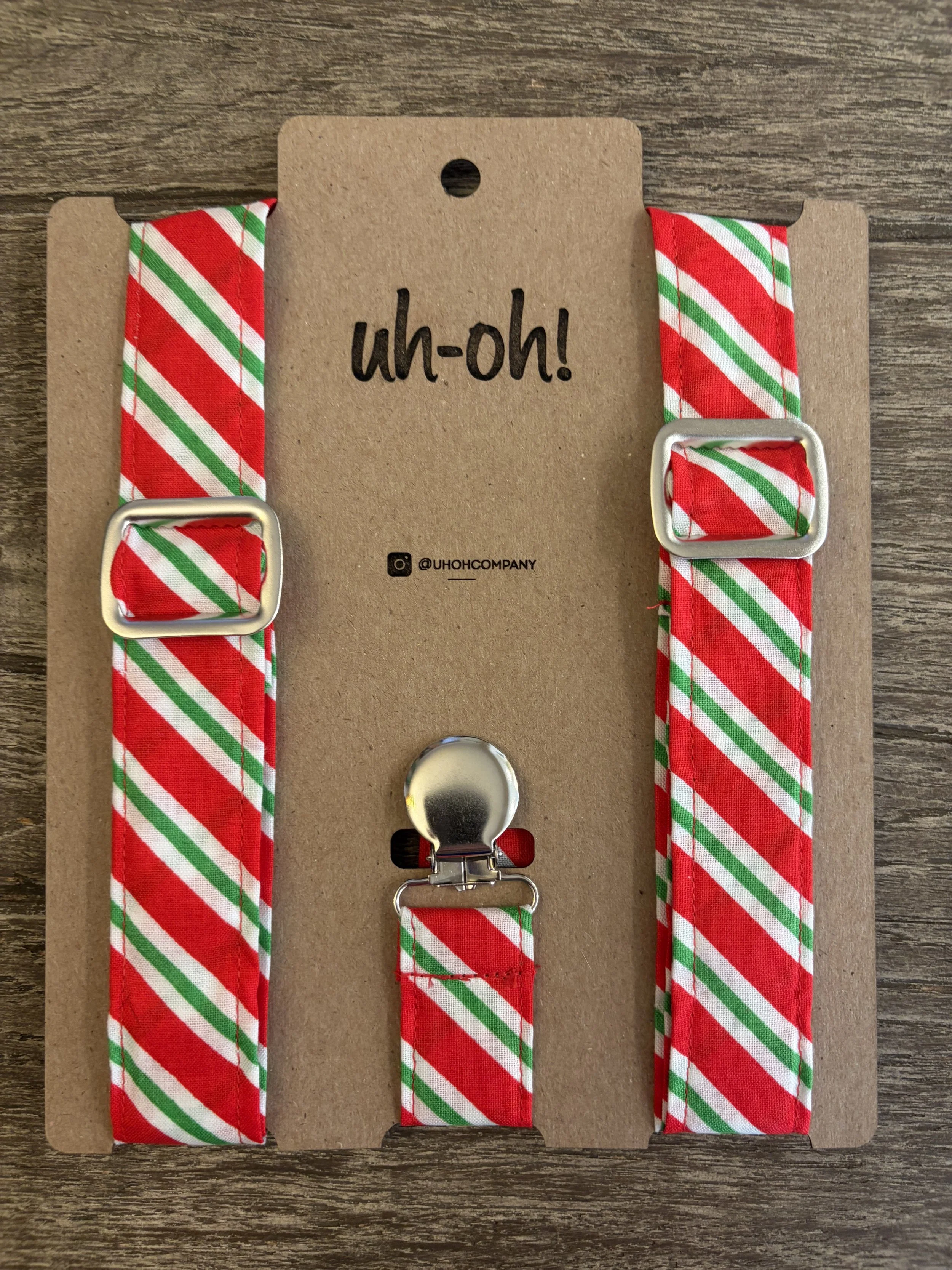 Kris Kringle Suspenders