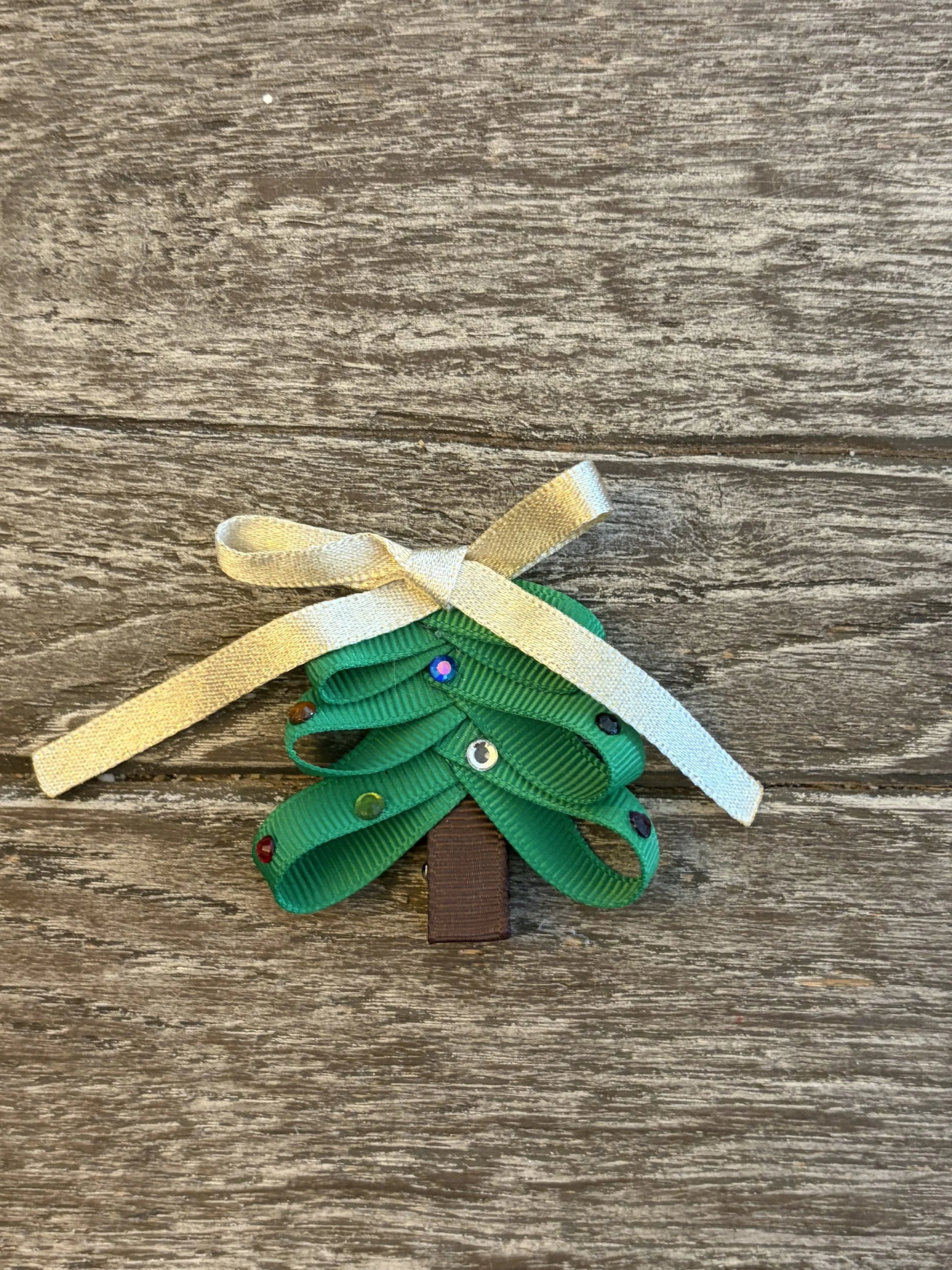 Christmas Tree Sparkle Bow