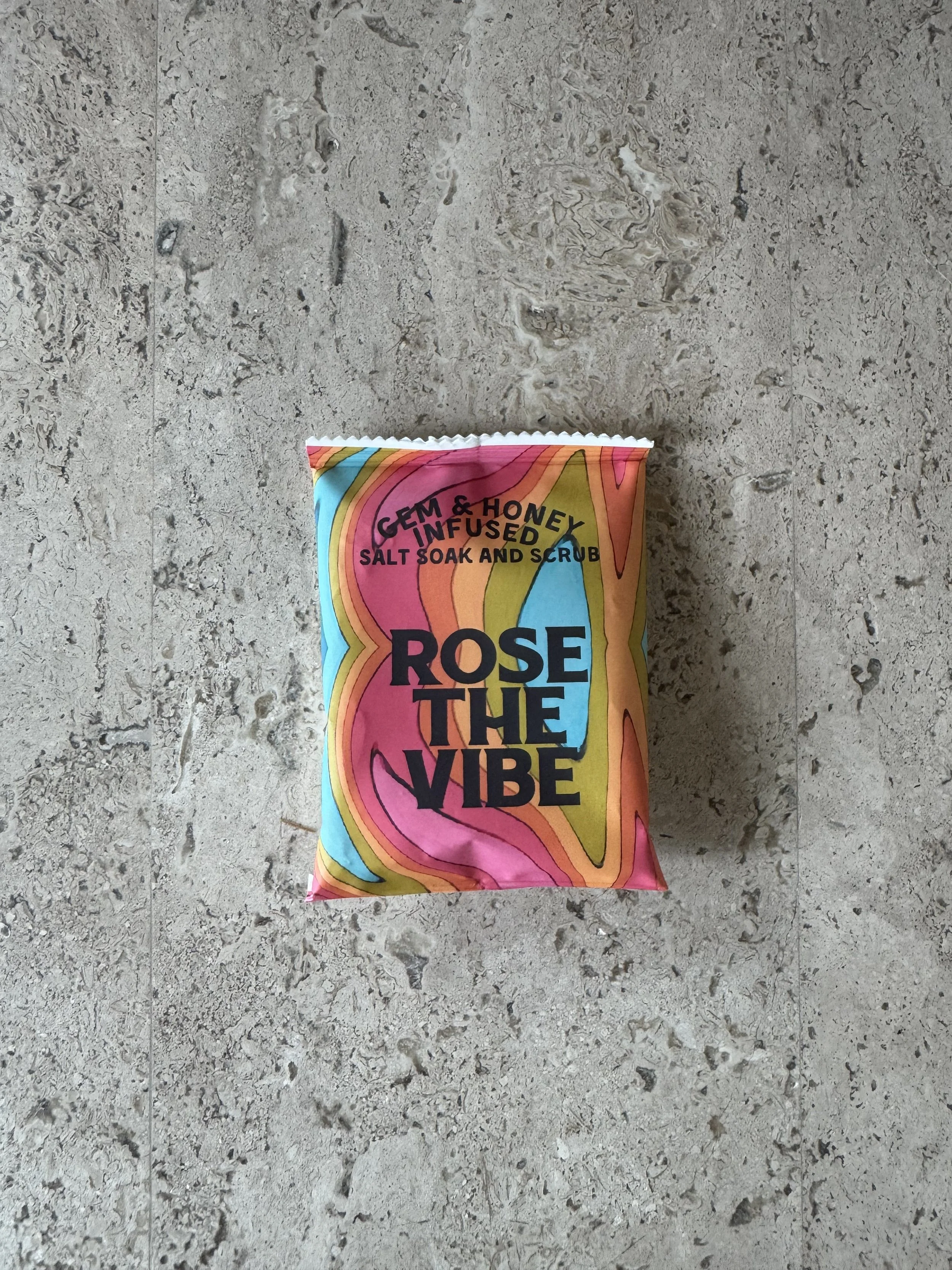 Rose the Vibe Bath Soak or Body Scrub