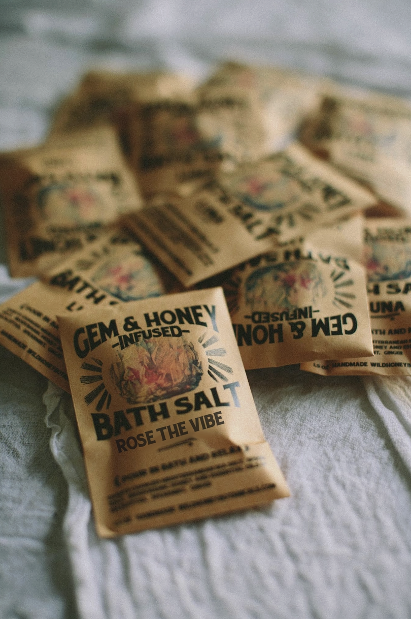 Rose the Vibe Bath Soak or Body Scrub