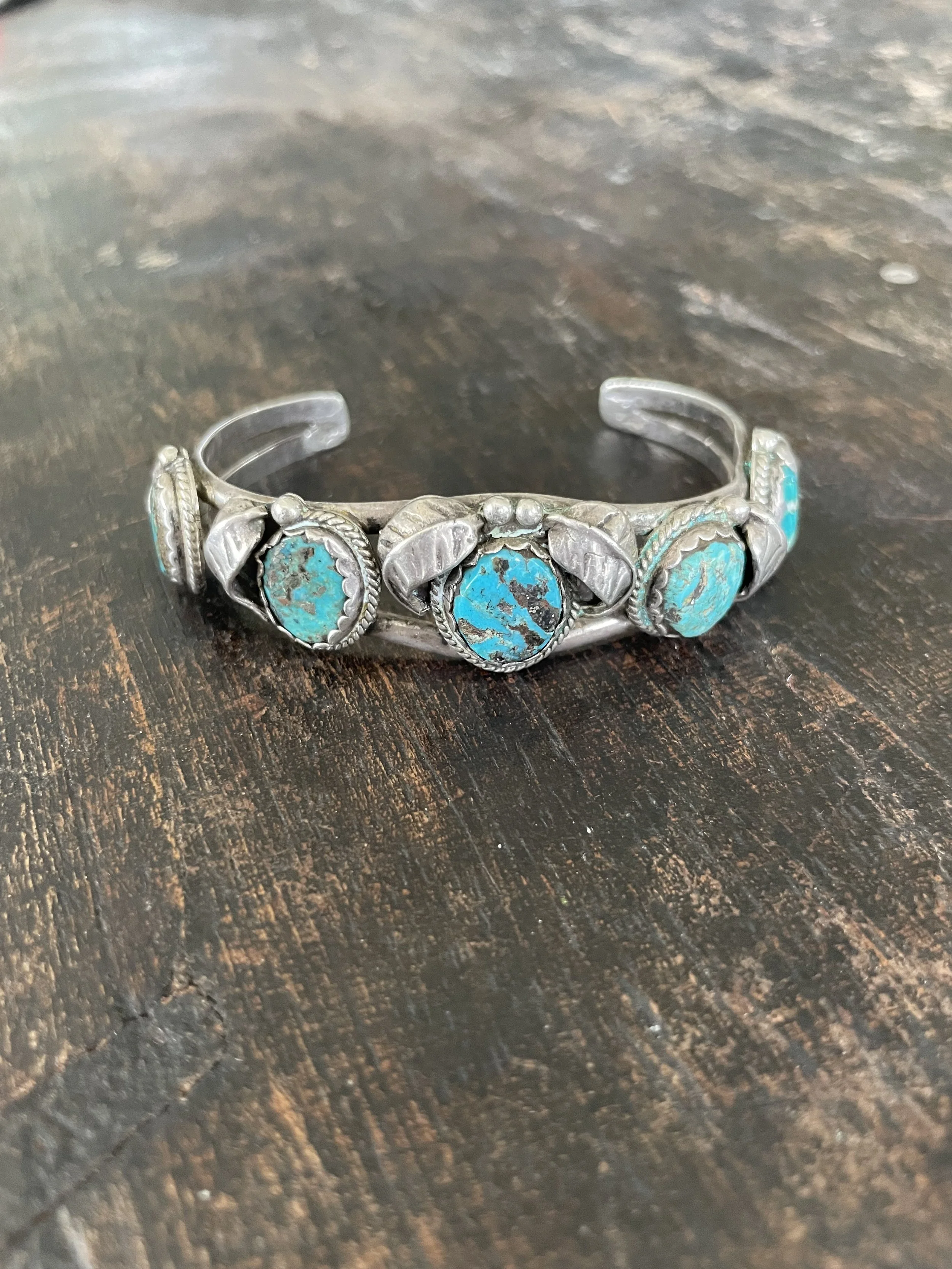 vintage NY◯turquoise SV925 bracelet◯ 【公式通販】