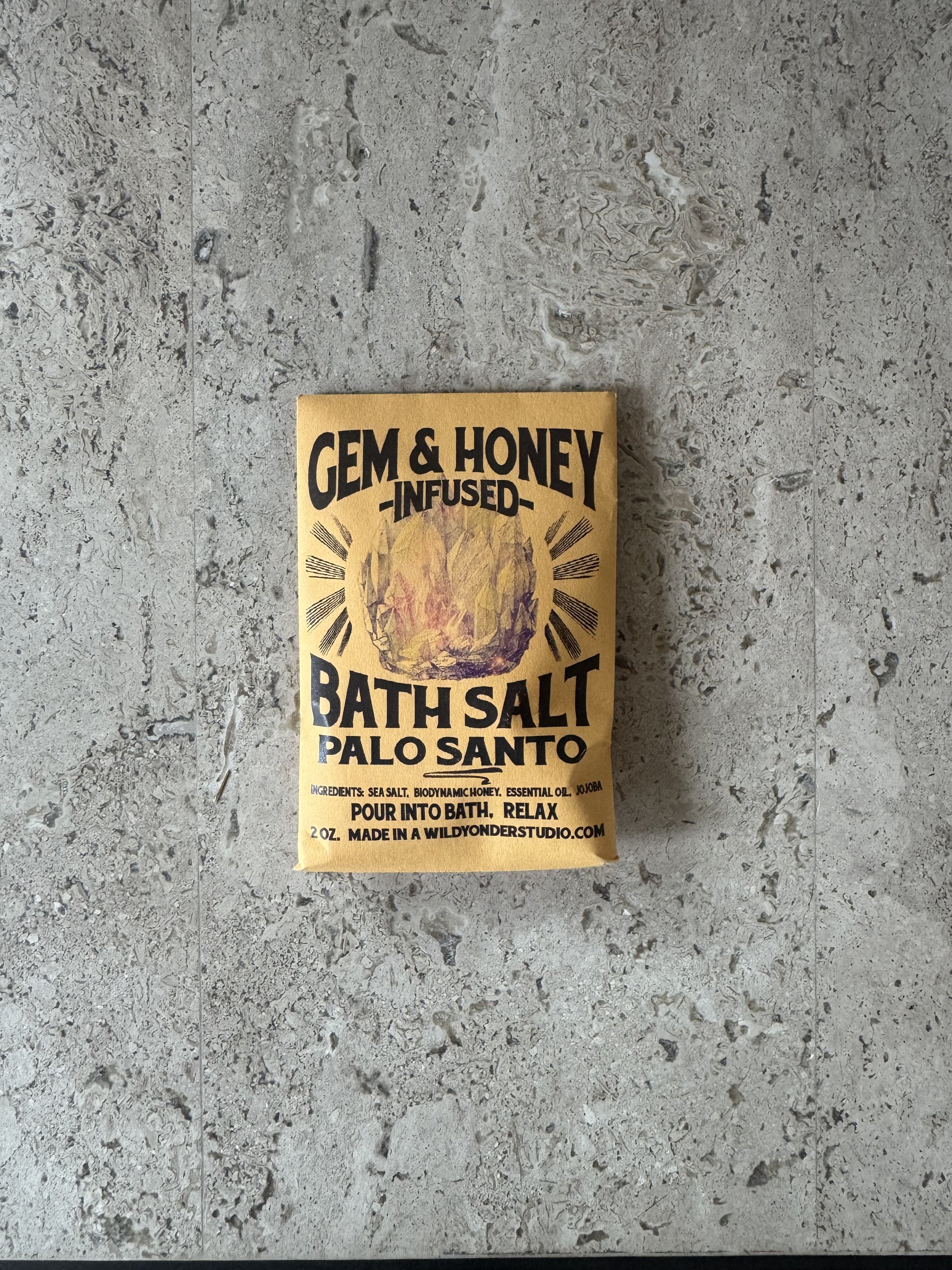 Wild Yonder Palo Santo Bath Soak or Body Scrub