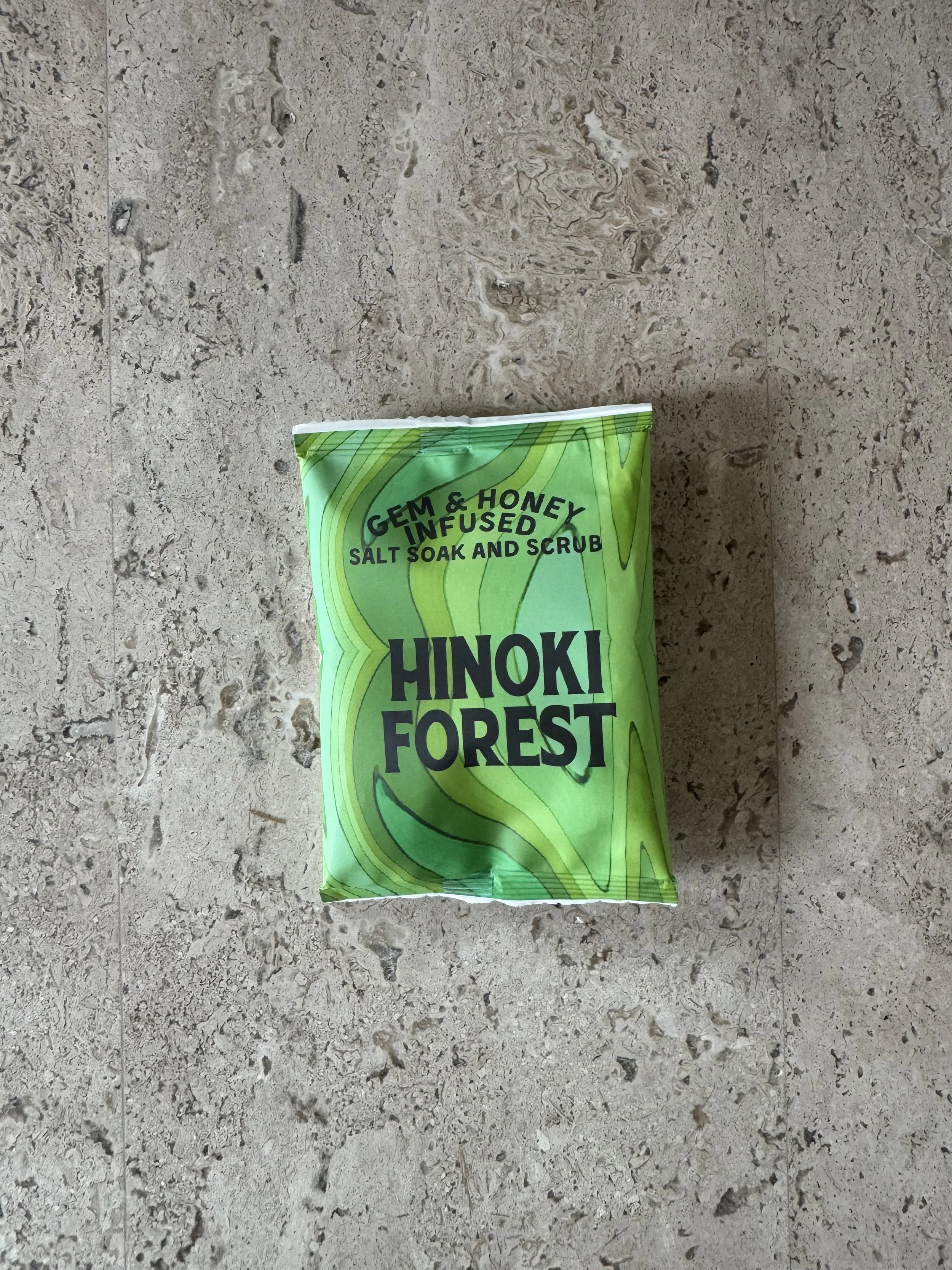 Hinoki Forest Gem & Honey Bath Soak or Body Scrub