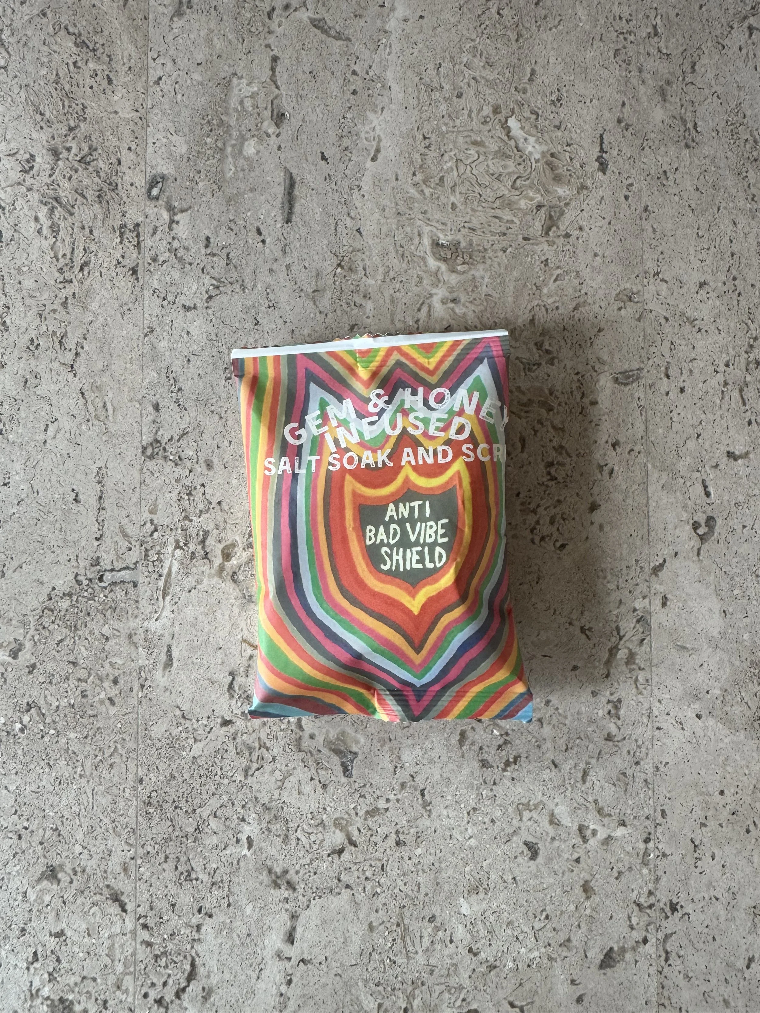 Anti Bad Vibe Shield Bath Soak or Body Scrub