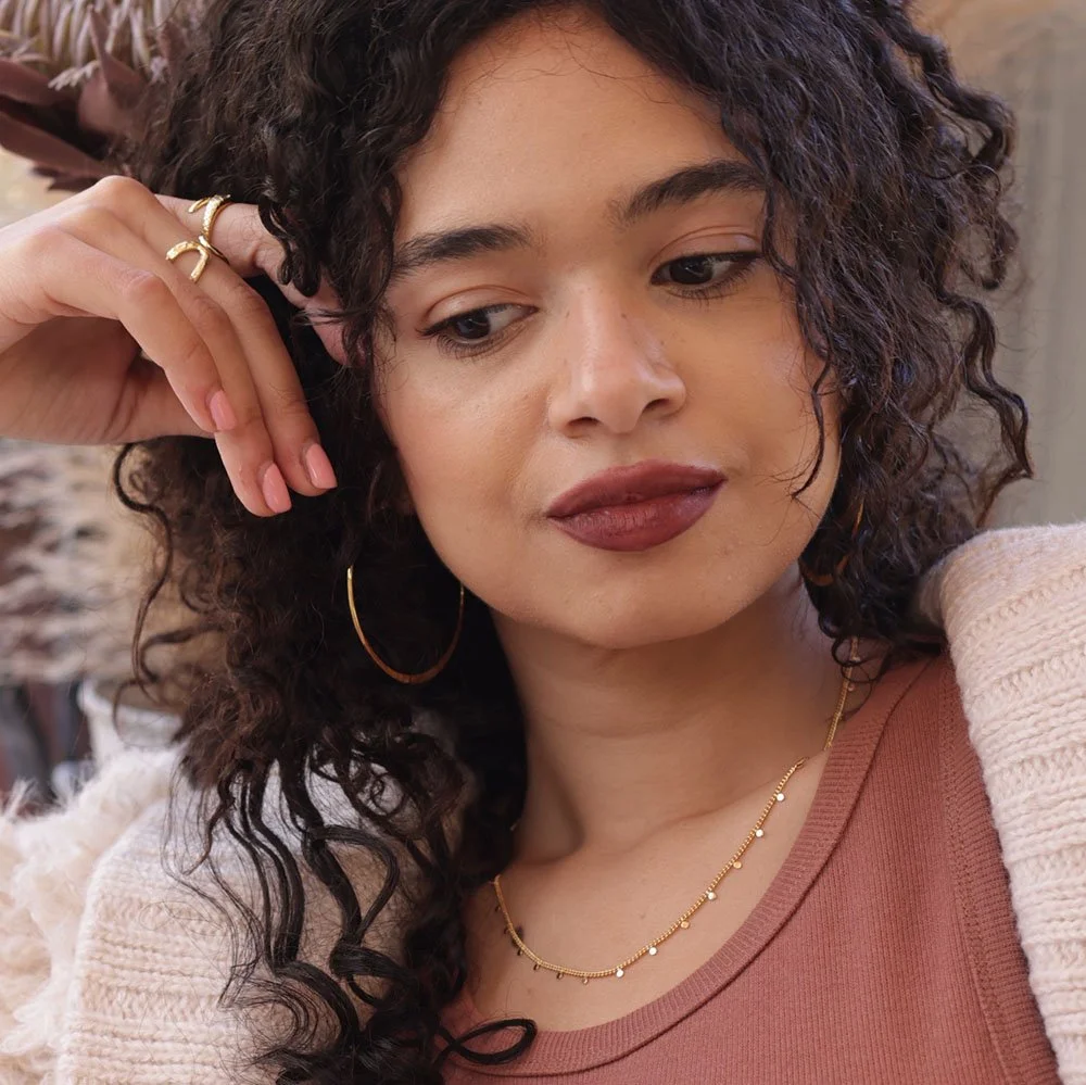 Eldorado General Store Detroit Amano Studio California Dainty Gold Necklace Layering_4.jpg