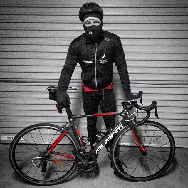 Mode of transport of choice to training in -3 ° C temperatures