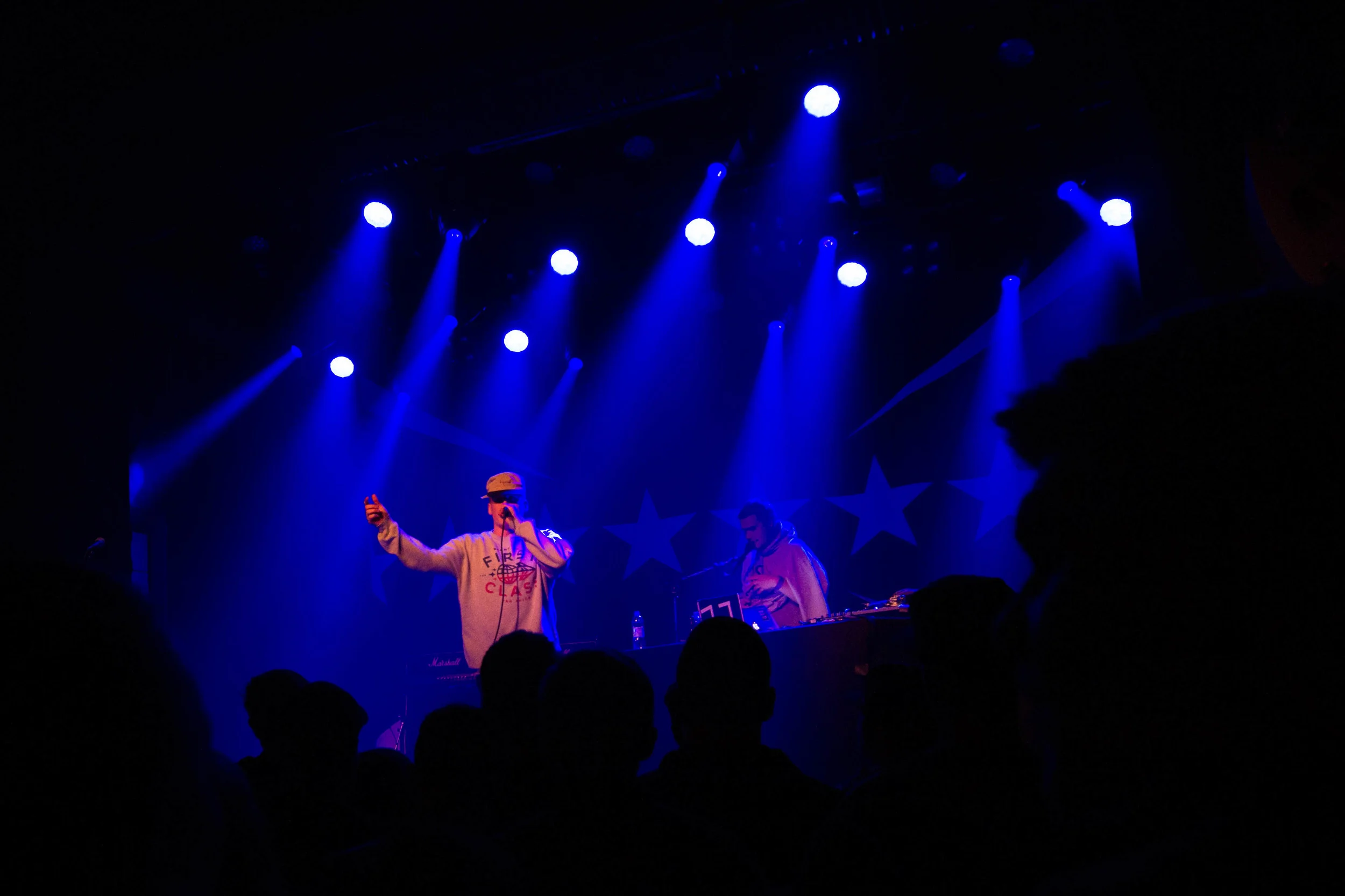 Gettomasa warming up the crowd at Tavastia