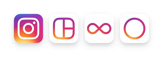 New icons for the whole Instagram family
