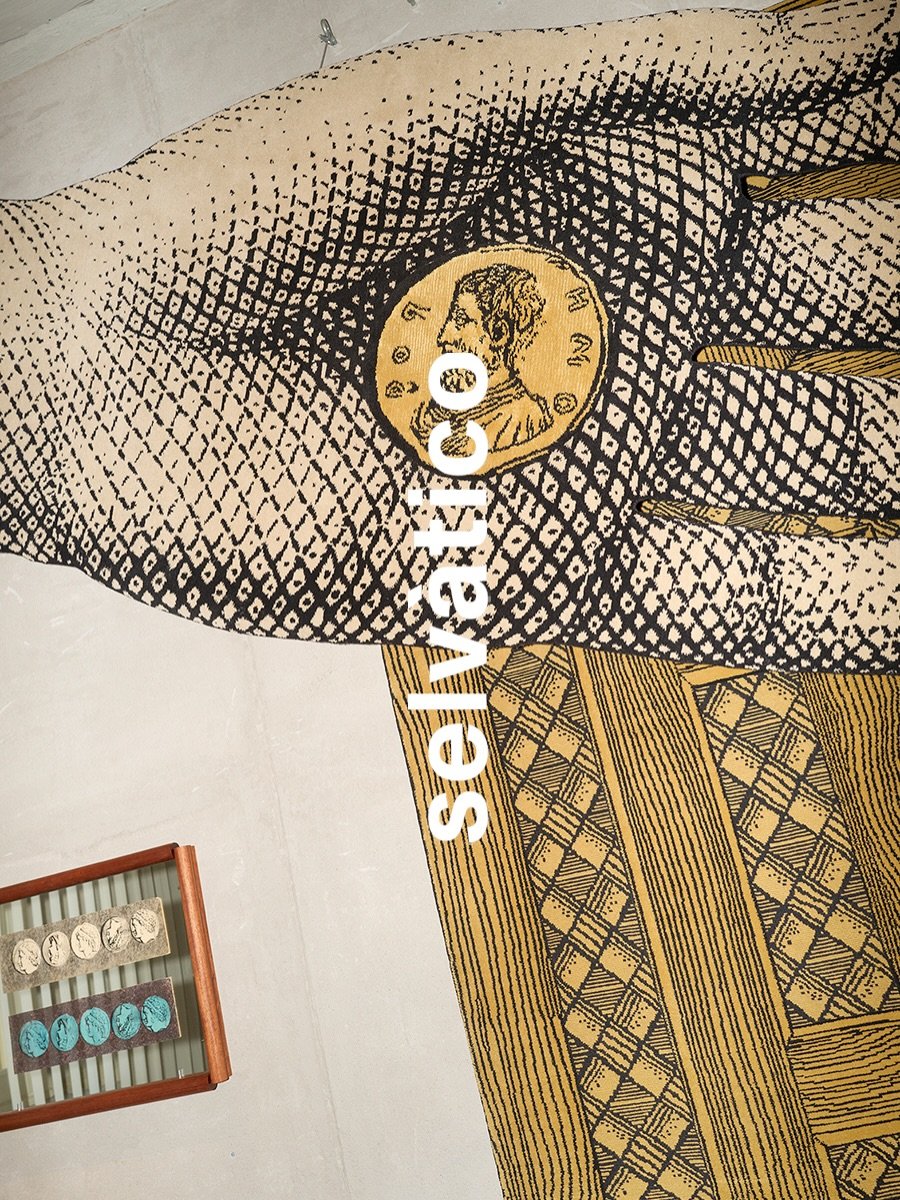 cc-tapis - fornasetti - (meta)fisica 
a cura di Dan Thawley e design di Pablo Molez&uacute;n
MDW26