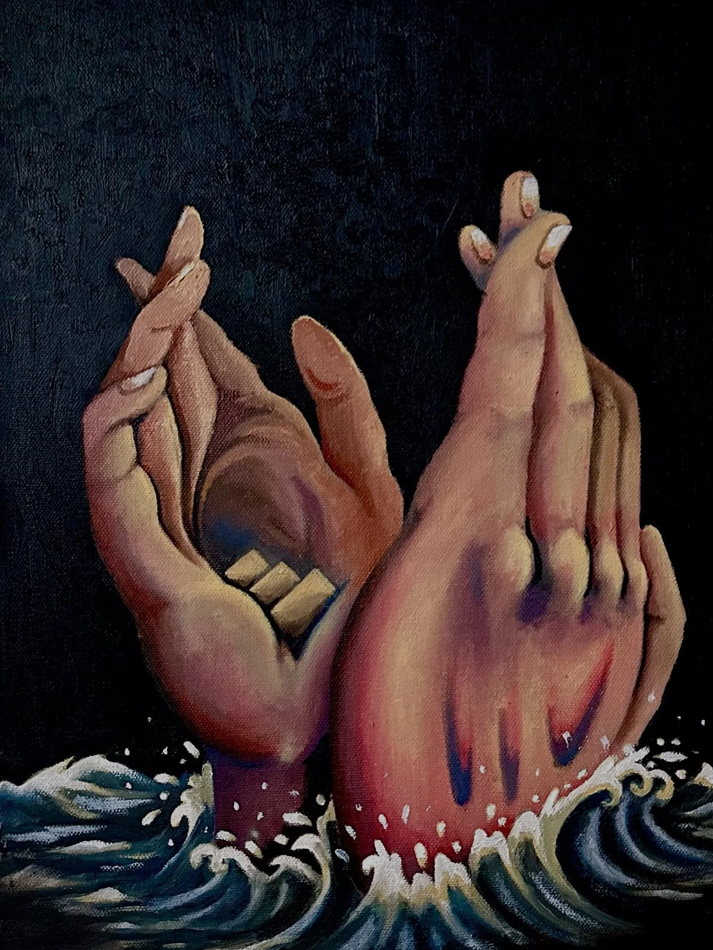 &ldquo;Drowning II&rdquo;

Oil Painting on Canvas

When I paint, I like to go weird. Would love tattooing subjects like this. I have this and a few other paintings hanging at @crowcountytattoo 🖼️ come by and check them out.
