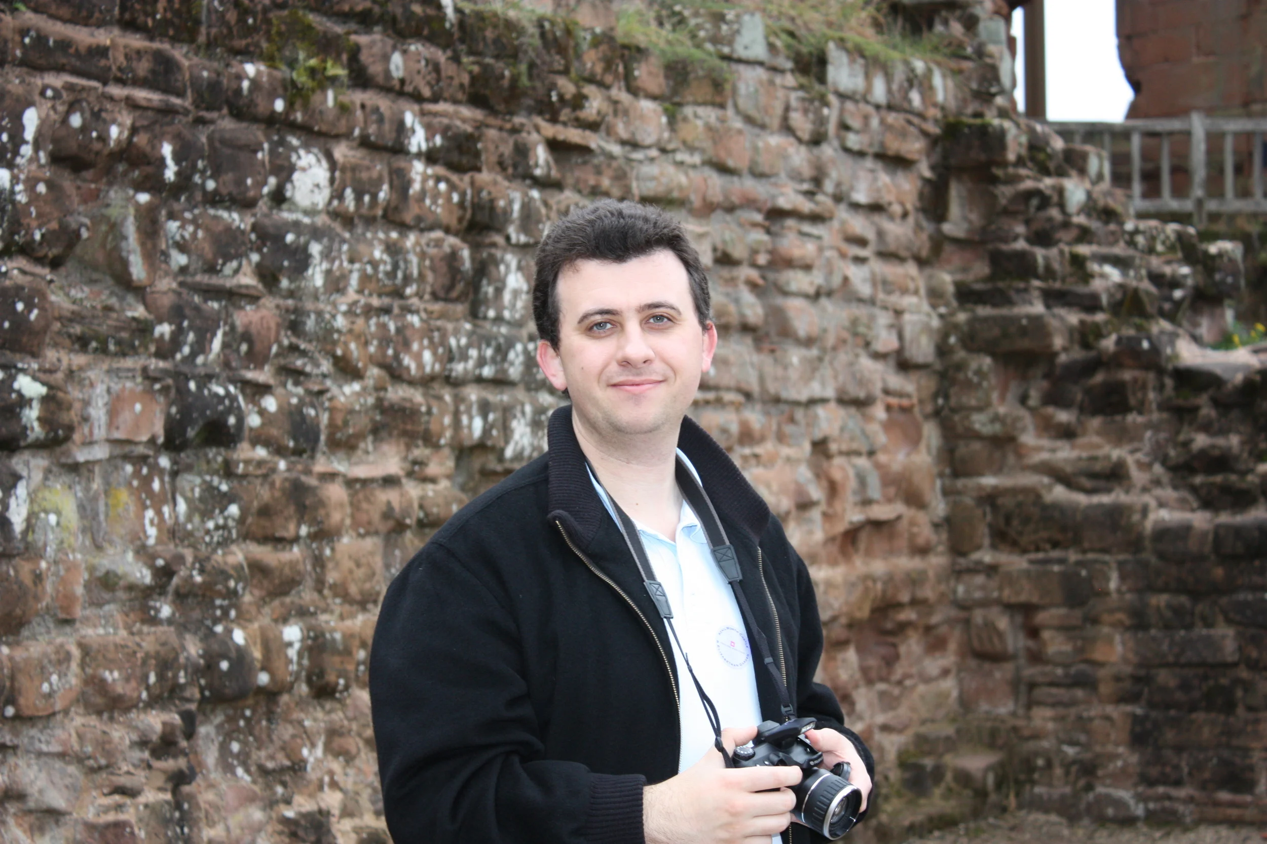 Joe at Kenilworth Castle