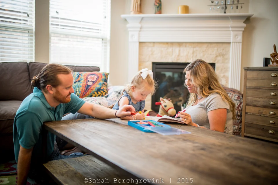 West Houston Lifestyle Family Photographer | Home documentary session