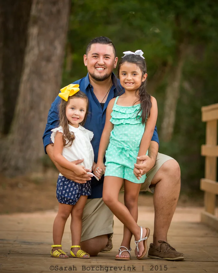 daddy and daughter photography session