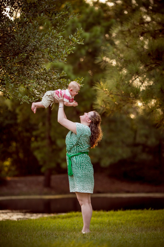 mother and son photographer session