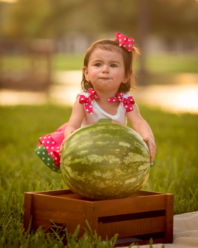 watermelon first birthday smash