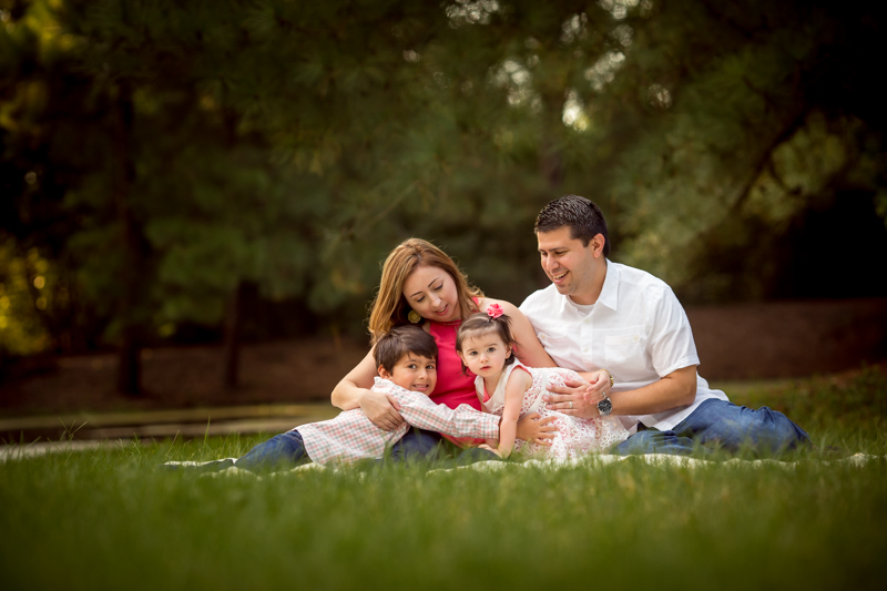 outdoor family fall photography session