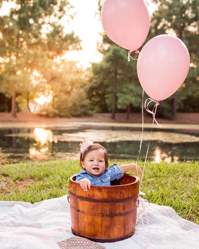 one year old photography session