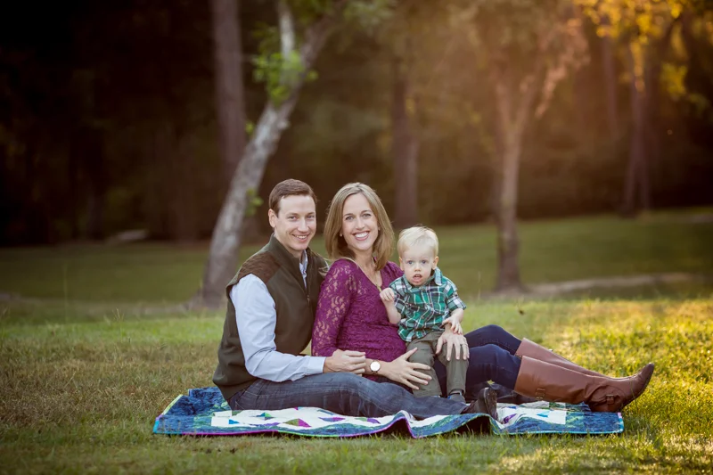 fall family session houston texas