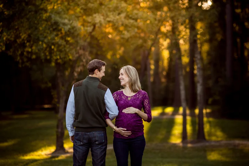 fall maternity session houston texas