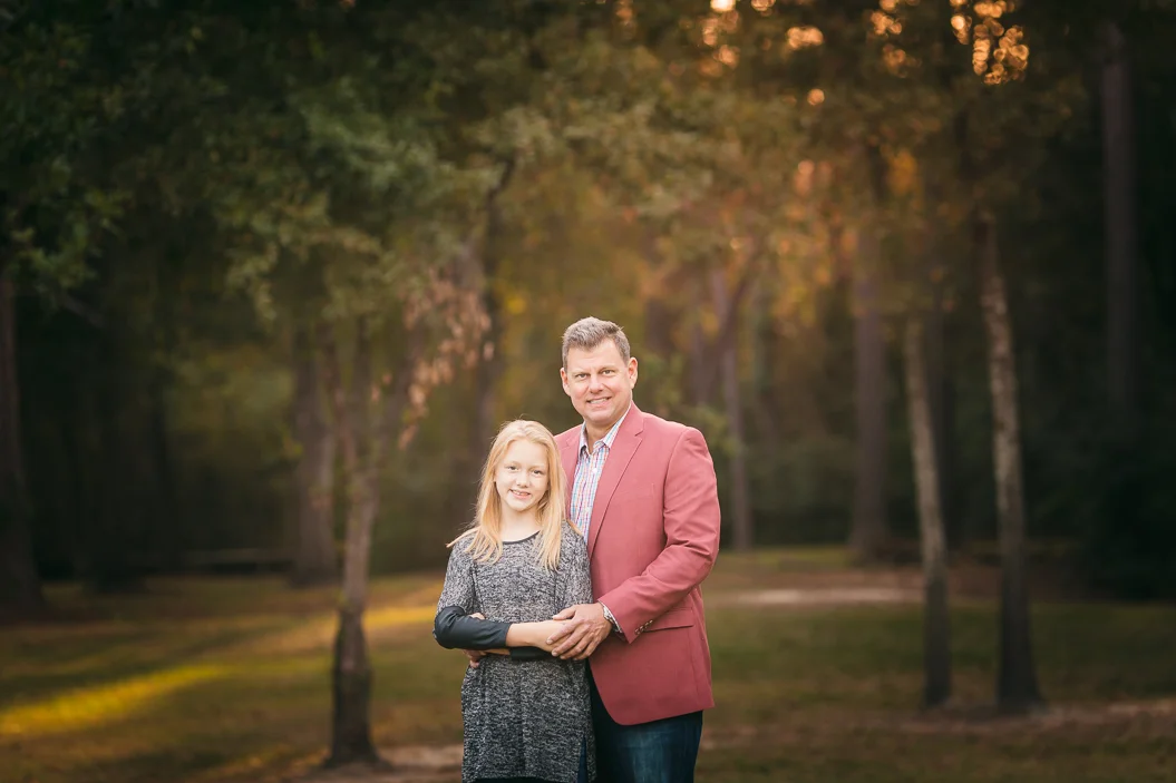 Father & Daughter Fall Photography Session | Cypress TX Family Photographer {77429, 77095, 77065, 77433}