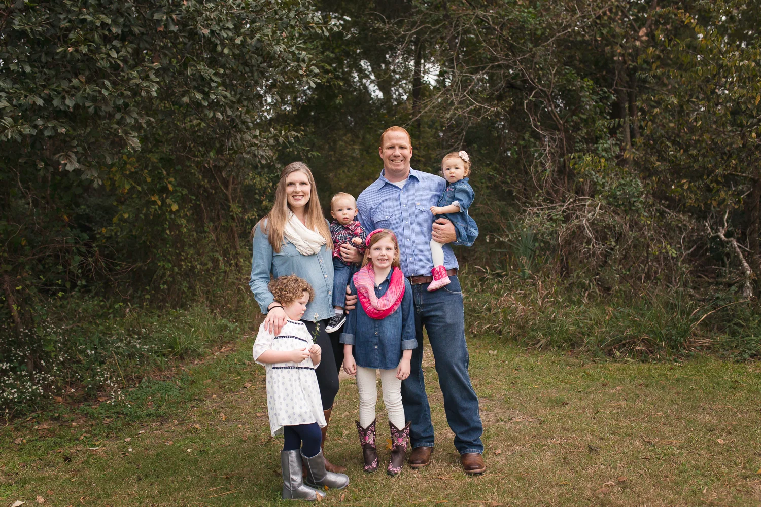 Family of 6 Posing Ideas | Houston TX Portrait Photographer