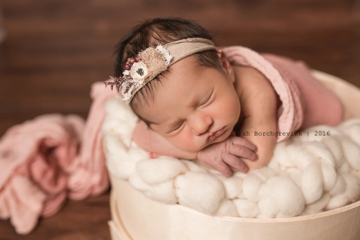 Cinco Ranch Custom Newborn Portrait Photography