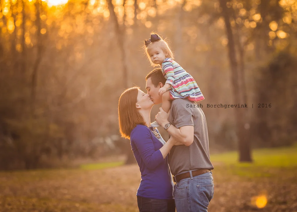 Chasing Love in the Gorgeous Golden Light | Sunset Family Photos