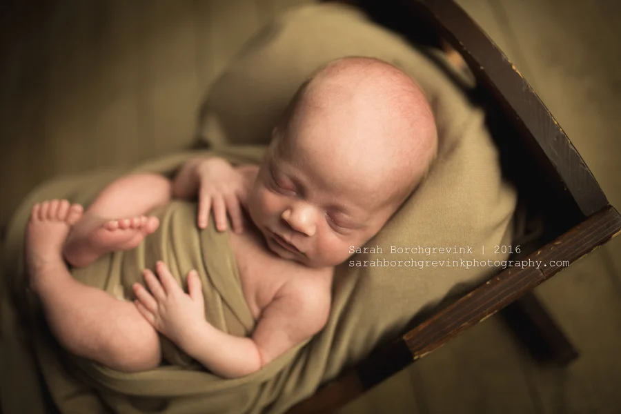 Rustic Color Scheme during Natural and Organic Session for Baby Boy