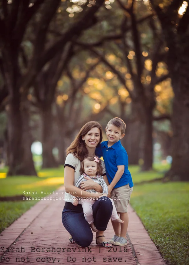 Seriously Gorgeous Sunlight Mommy & Me Session at Rice University